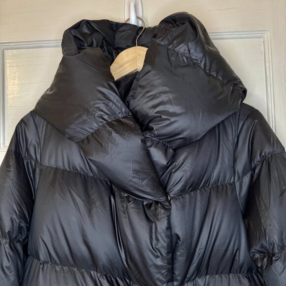 Lululemon Cloudscape Wrap Coat – Black – Size 8 - Picture 8 of 15